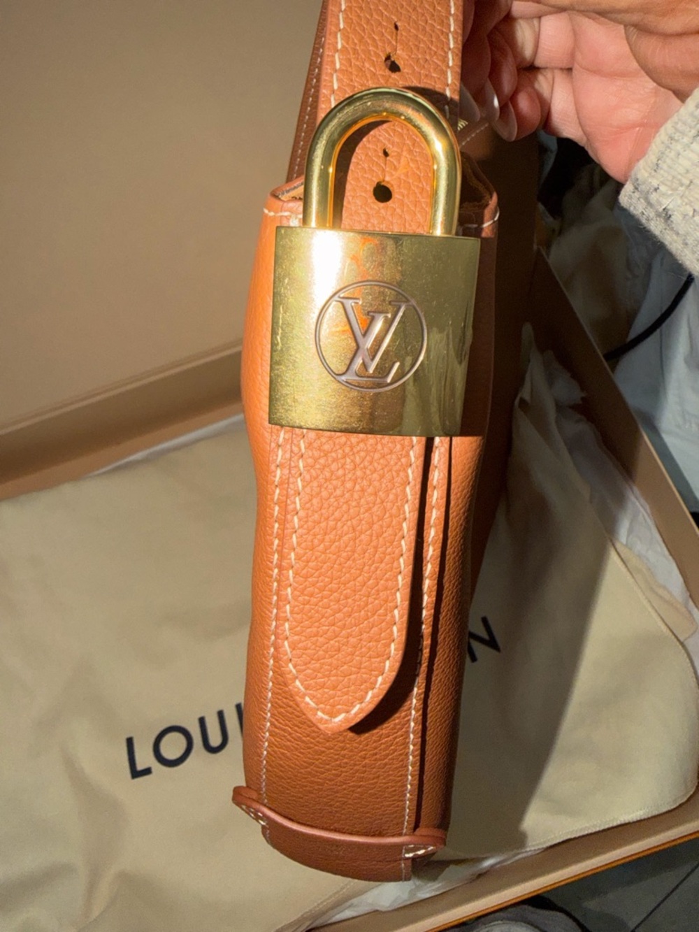 Louis Vuitton calfskin low key cookie MM bag - Picture 7 of 13